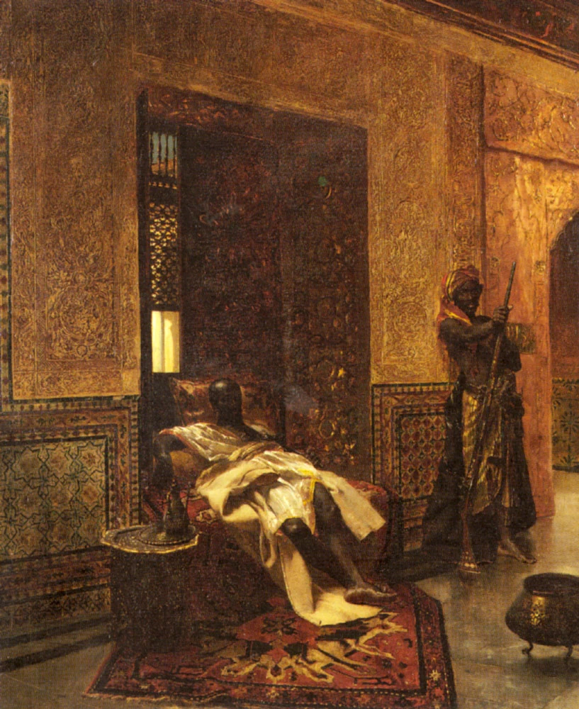 Jean - Joseph Benjamin, Constant, A guardia del capo